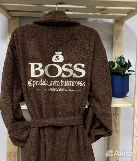 Халаты и полотенца с именной вышивкой