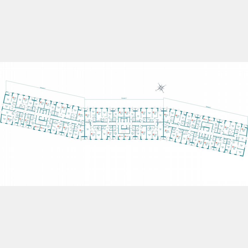 3-к. квартира, 82,3 м², 7/18 эт.