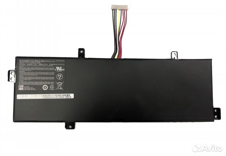 Аккумулятор для thunderobot (G15G) 911 Targa-B85, 60Wh, 5300mAh, 11.4V