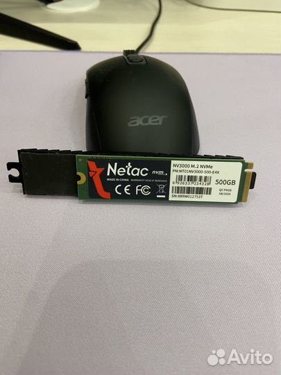 SSD M2 nvme 500GB netac