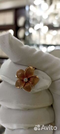 Кольцо золотое 585 пробы