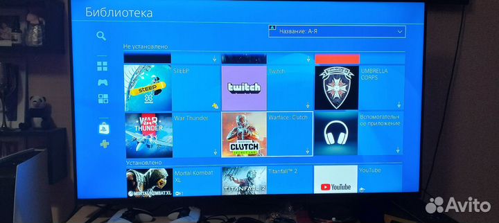 Ps4 slim+2 джойстика + игры