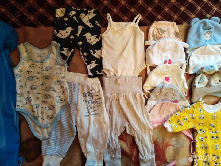Детские вещи пакетом для девочек 62-68