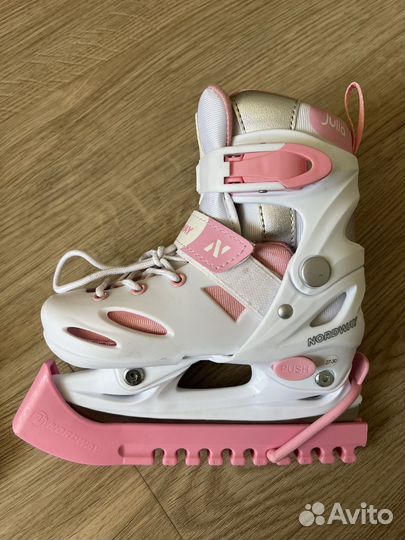 Коньки детские раздвижные 27 30