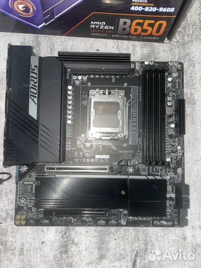 Материнская плата b650m aorus elite ax