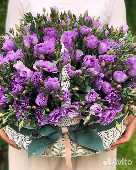 Эустома,букет эустом, доставка цветы липецк