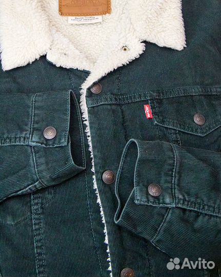 Levis Sherpa Куртка Шерпа Вельвет