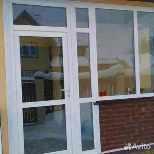 Пластиковые окна. остекление домов