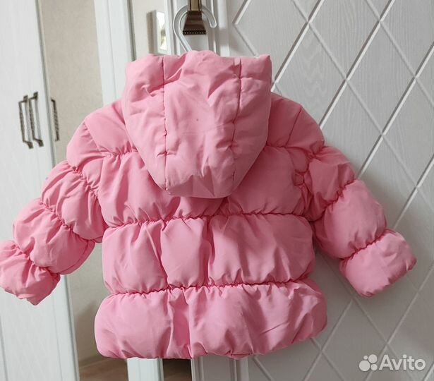 Куртка на девочку утепленная размер 68
