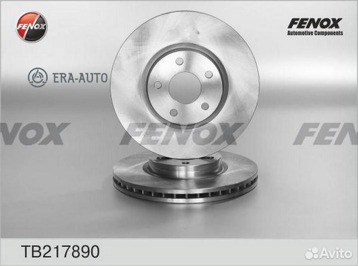 Fenox TB217890 Торм.диск пер.302x11 5 отв