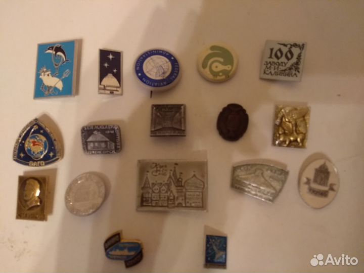 Значки разные. Времен СССР