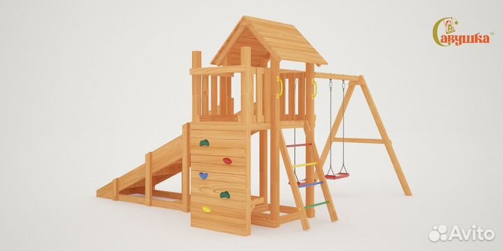 Новый детский спортивный комплекс для дачи