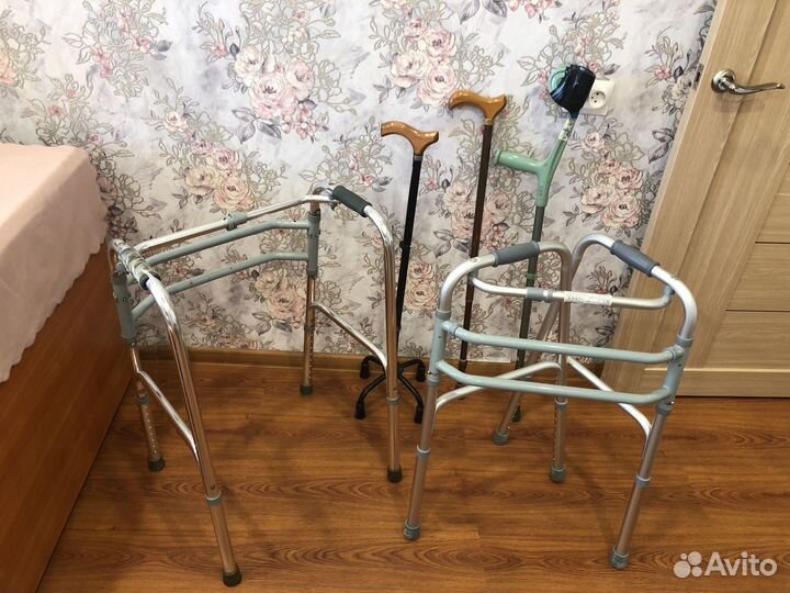 Ходунки, трость