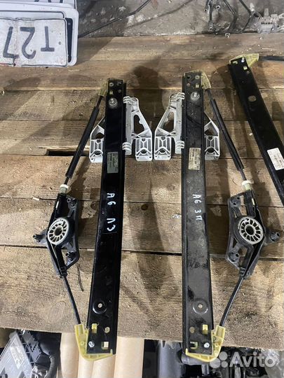 Трапеция стеклоподъемника audi a6 c7 дорестайлинг