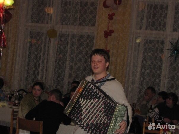 Гармонист-баянист на свадьбу, юбилей, корпоратив