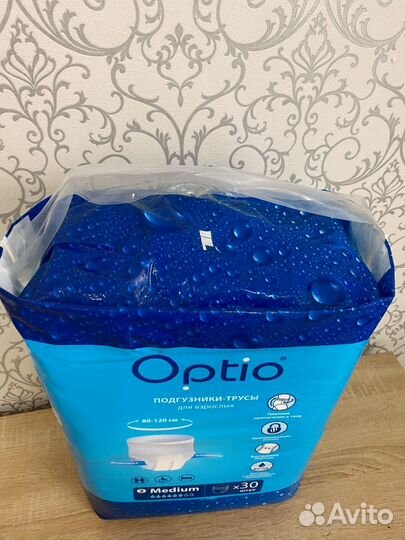 Подгузники трусы для взрослых оптио М (2)