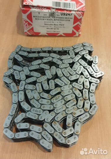 Цепь грм mercedes М 119 W 129 2-х рядная