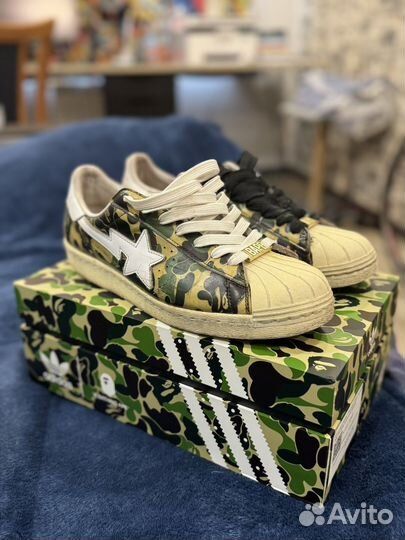 Кеды bape x adidas