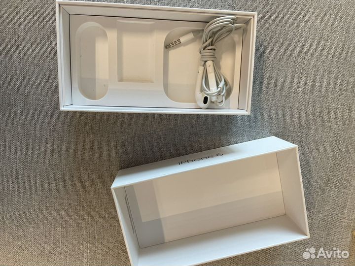 Коробка для iPhone 6 (коробка+наушники оригинал)