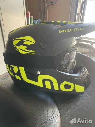 Шлем для мотоцикла кроссовый