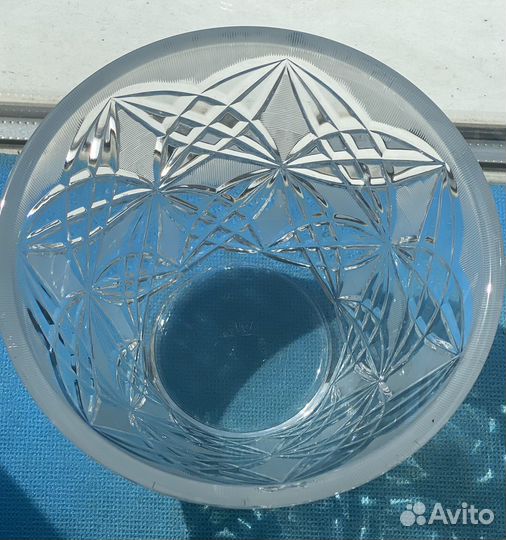 Ваза конфетница хрустальная СССР