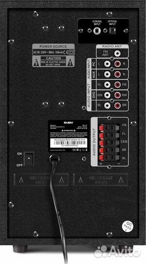 Колонки 5.1 sven HT-210