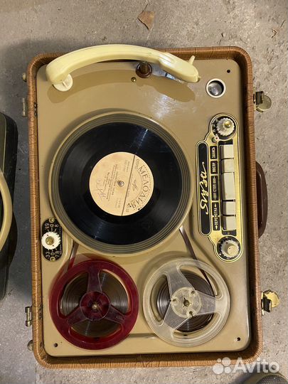 Приемник VEF, радиола, усилитель, винил СССР