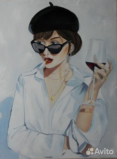 Картина маслом на холсте 