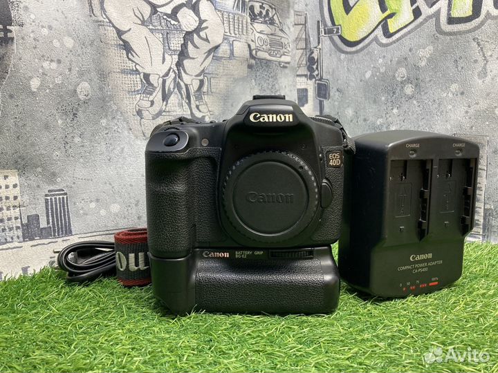 Canon EOS 40D + Canon BG-E2