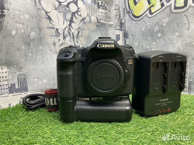 Canon EOS 40D + Canon BG-E2