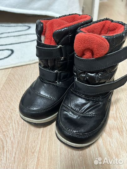 Зимние ботинки детские