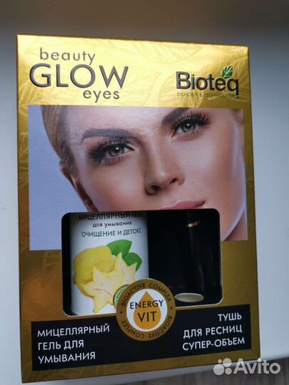 Biotek подарочный набор мицеллярная вода и тушь