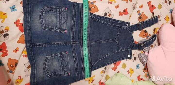 Джинсовый сарафан, комбинезон