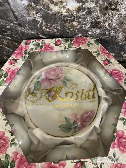 Чайный сервиз новый в коробке 12 предметов