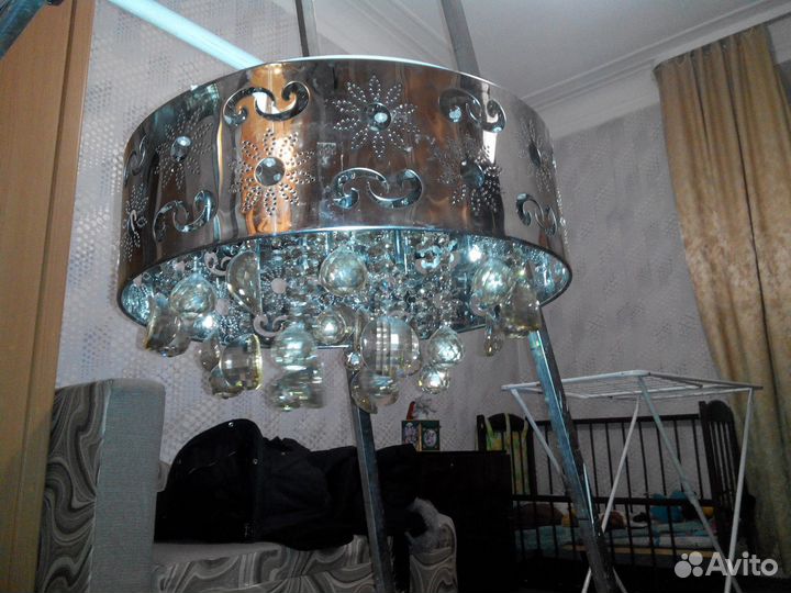 Люстра металл