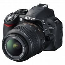 Зеркальный фотоаппарат nikon d3100 kit