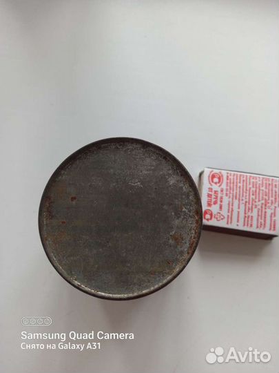 Банка металличнская из под кофе СССР