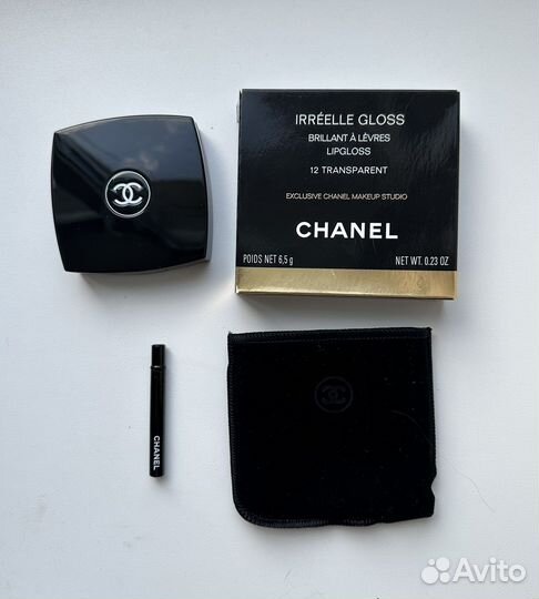 Chanel блеск для губ палетка 12 transparent