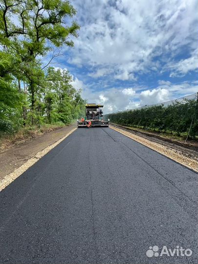 Укладка асфальта, асфальтирование территорий