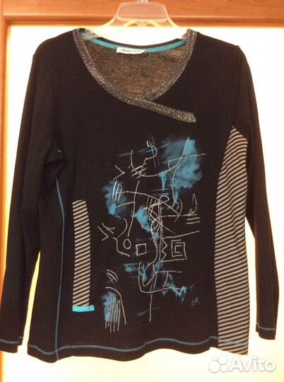 T-shirt лонгсливы топы Франция вискоза новые