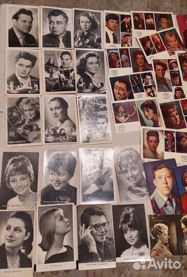 Открытки актёров кино СССР