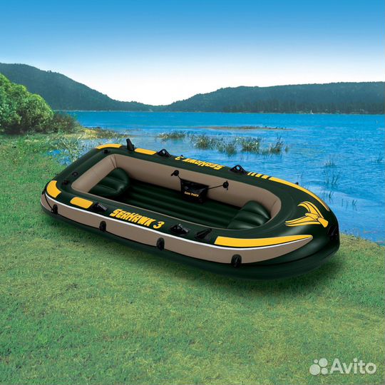 Надувная лодка Интекс Intex seahawk 2