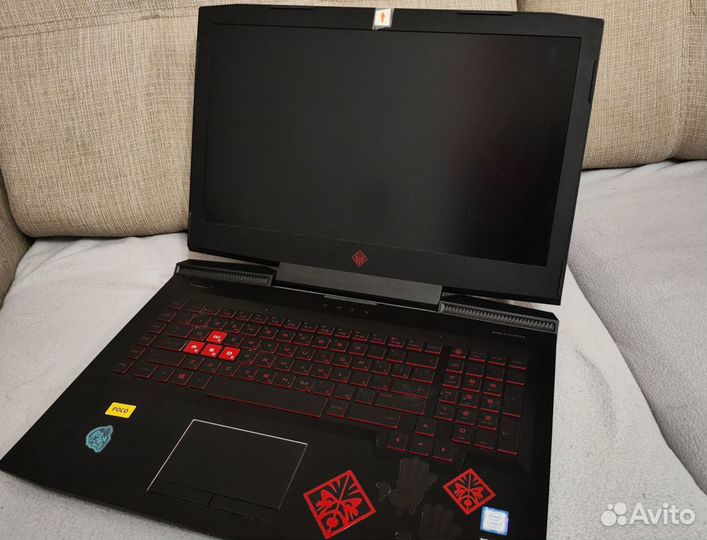 Игровой ноутбук HP Omen 17-an007ur