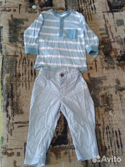 Комплект брюки и футболка H&M 74р