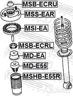 Отбойник заднего амортизатора MDE55 Febest