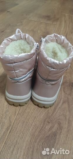 Сапоги на девочку зимние 23