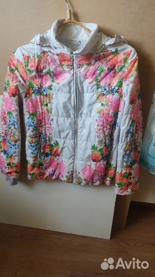 Куртка с цветами levin force,Пуховик Outventure