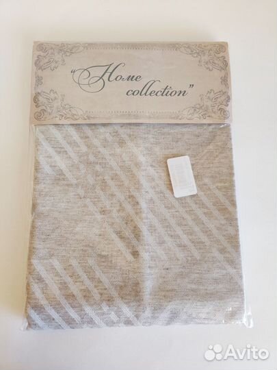 Скатерть полульняная прямоугольная новая