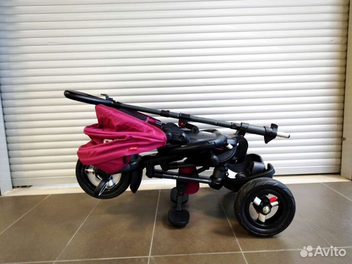 Детский трехколесный велосипед Rito Q Play серый