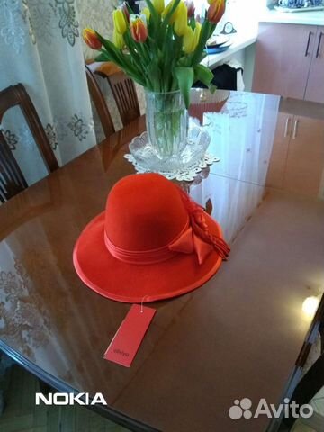 Шляпа фетровая женская